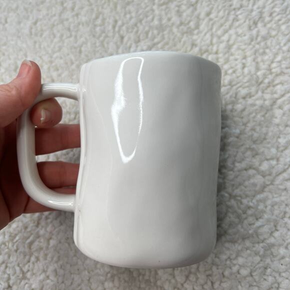 Rae Dunn Artisan Collection Mug "Hers" Red Writing - Picture 3 of 5